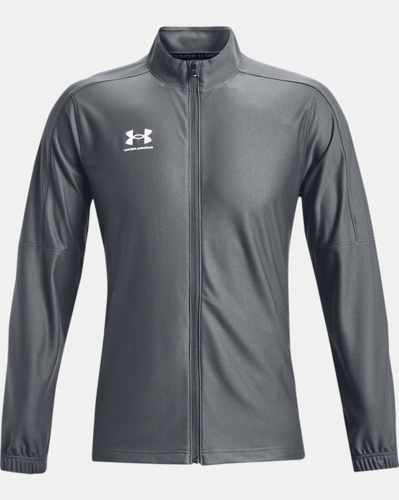 Men's UA Challenger Track Jacket, Gray, pdpMainDesktop image number 4